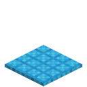 Tiled Light Blue Carpet
