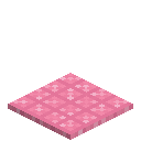 Tiled Pink Carpet