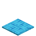 Tripped Light Blue Carpet