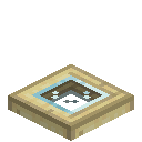 Windowed Birch Trapdoor