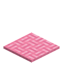 Woved Pink Carpet