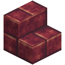 Cut Crimsite Brick Stairs