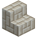 Small Limestone Brick Stairs
