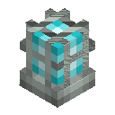 Blue Andesite Cage Lamp
