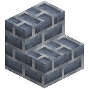 Blue Brick Stairs