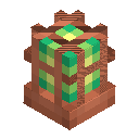 Green Copper Cage Lamp