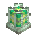 Green Zinc Cage Lamp