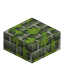 Mossy Verdant Brick Slab