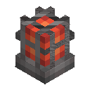 Red Industrial Iron Cage Lamp