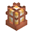 Yellow Copper Cage Lamp