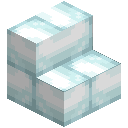 Snow Brick Stairs