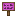 Magenta Canvas Sign