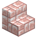Pastel Pink Salt Brick Stairs