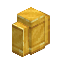 Indented Gold Block Wall