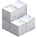 Snow Brick Stairs