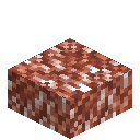 Slight Snowy Red Moss Slab