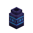 Blue Glazed Thin Pot