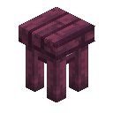 Crimson Side Table