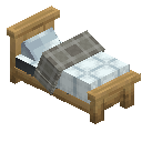 Oak Fancy Bed