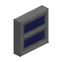 Silver Garage Door