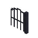 Curved Metal Fence Gate