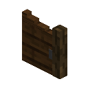 Dark Oak Curved Gate