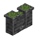 Deepslate Grass Topped Wall