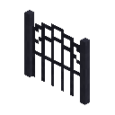 Double Curved Metal Fence