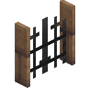 Mud Brick Railing Gate