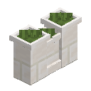 Quartz Grass Topped Wall