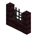 Railing Nether Brick Wall