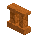 Red Sandstone Pillar Wall
