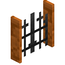 Red Sandstone Railing Gate