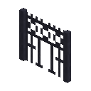 Twilight Metal Fence