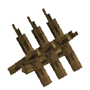 Wooden Cheval De Frise