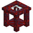 Crimson Glass Table
