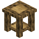 Oak End Table