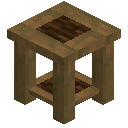 Stripped Spruce End Table