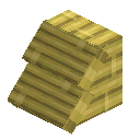 Bamboo Planks Steep Base Roof