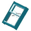 Cyan Concrete Attic Roof