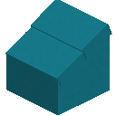 Cyan Concrete Lower Base Roof