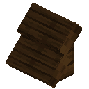 Dark Oak Planks Steep Top Roof