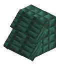 Dark Prismarine Steep Base Roof