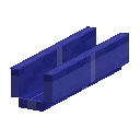 Blue Rain Gutter