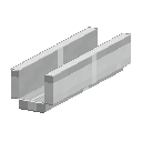 White Rain Gutter