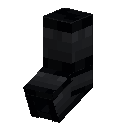 Black Rain Gutter Downspout
