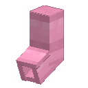 Pink Rain Gutter Downspout