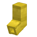 Yellow Rain Gutter Downspout