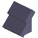Light Blue Terracotta Steep Top Roof
