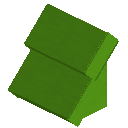 Lime Concrete Steep Top Roof